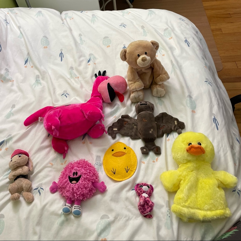 Plush lot